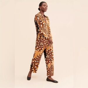 Farm Rio Mixed Banana Jumpsuit, Small